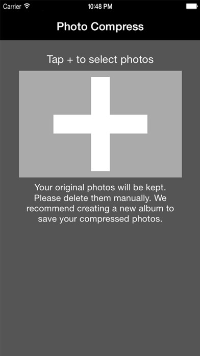 Emulate iPhone app Photo Compress - Shrink Pics using MyAndroid Emulate iPhone app Photo Compress - Shrink Pics using MyAndroid