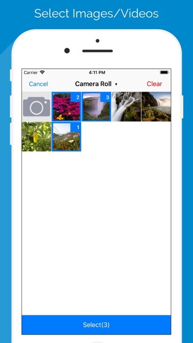 Emulate iPhone app Photo Compress - with Video using MyAndroid