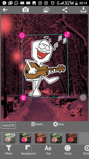 Run android online APK photocool from MyAndroid or emulate photocool using MyAndroid