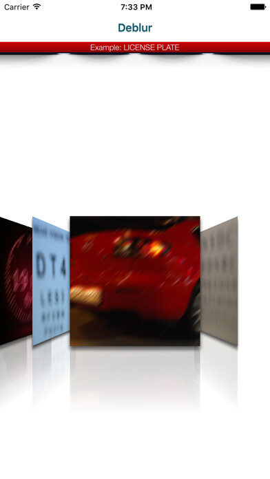 Emulate iPhone app Photo Deblur using MyAndroid Emulate iPhone app Photo Deblur using MyAndroid