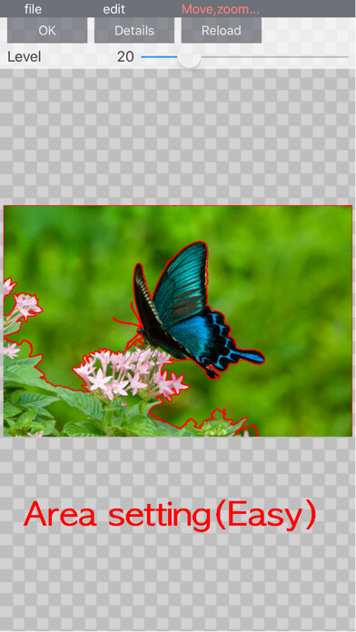 Emulate iPhone app PhotoDesign-CP using MyAndroid