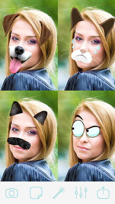 Emulate iPhone app Photo Doggy Face Photo Booth using MyAndroid Emulate iPhone app Photo Doggy Face Photo Booth using MyAndroid