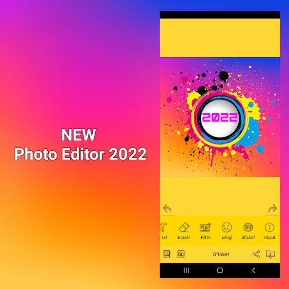 Run android online APK Photo Editor 2023 from MyAndroid or emulate Photo Editor 2023 using MyAndroid