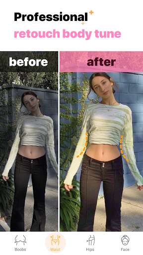 Run android online APK Photo Editor Body Tune: Reshape body, face slimmer from MyAndroid or emulate Photo Editor Body Tune: Reshape body, face slimmer using MyAndroid