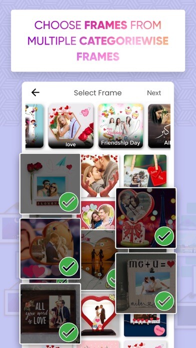 Emulate iPhone app Photo Editor - HD Pic Collage using MyAndroid