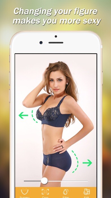 Emulate iPhone app Photo Editor - Image Beauty using MyAndroid