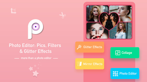 Run android online APK Photo Editor: Pics, Filters & Glitter Effects from MyAndroid or emulate Photo Editor: Pics, Filters & Glitter Effects using MyAndroid