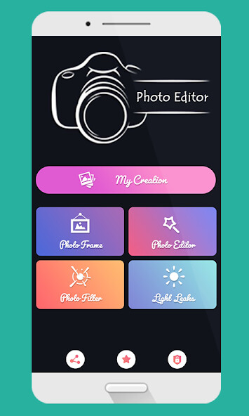 Run android online APK Photo Editor With Art Frames from MyAndroid or emulate Photo Editor With Art Frames using MyAndroid