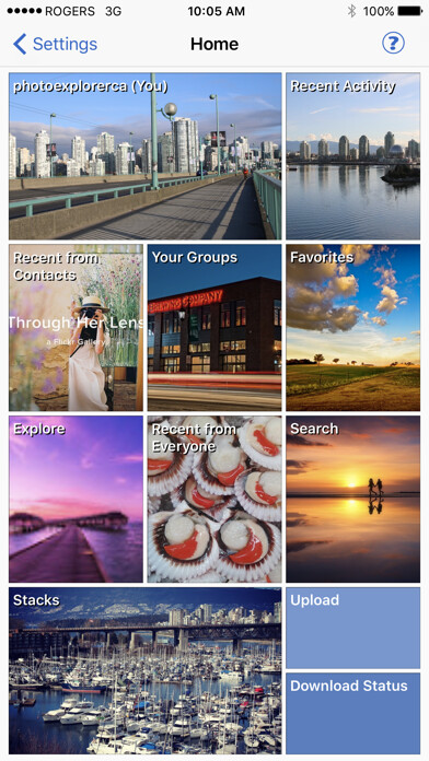Emulate iPhone app PhotoExplorer for Flickr and more using MyAndroid Emulate iPhone app PhotoExplorer for Flickr and more using MyAndroid