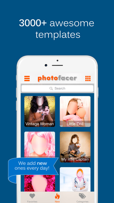 Emulate iPhone app PhotoFacer - Photo Montages using MyAndroid Emulate iPhone app PhotoFacer - Photo Montages using MyAndroid