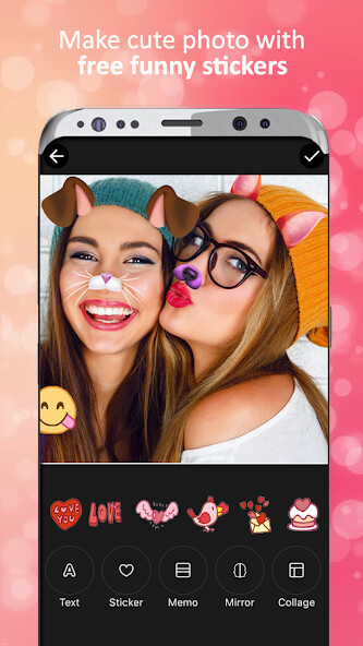 Emulate Android APK Photo Filters  Stickers , Crown  Doggy Face