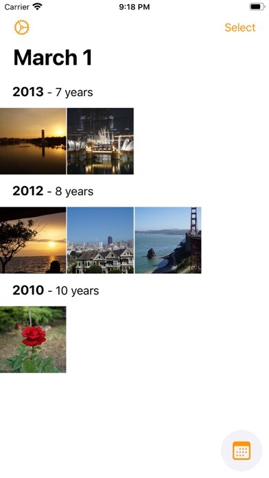 Emulate iPhone app Photo Flashback! using MyAndroid Emulate iPhone app Photo Flashback! using MyAndroid