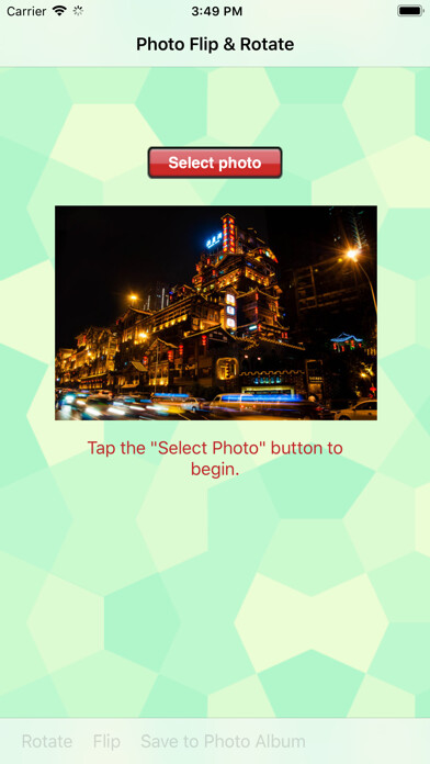 Emulate iPhone app Photo Flip & Rotate using MyAndroid Emulate iPhone app Photo Flip & Rotate using MyAndroid