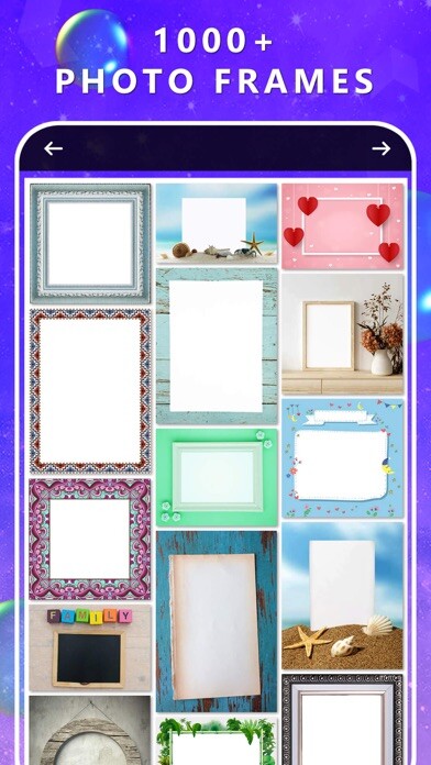 Emulate iPhone app Photo Frames Unlimited using MyAndroid