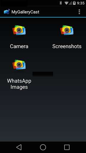 Emulate Android APK Photo Gallery Chrome Cast