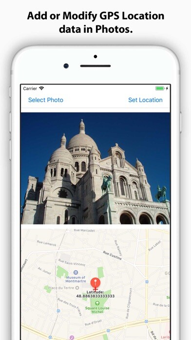 Emulate iPhone app Photo GPS Editor - Edit GPS using MyAndroid Emulate iPhone app Photo GPS Editor - Edit GPS using MyAndroid