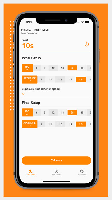 Emulate iPhone app Photographer Tools calculation using MyAndroid Emulate iPhone app Photographer Tools calculation using MyAndroid