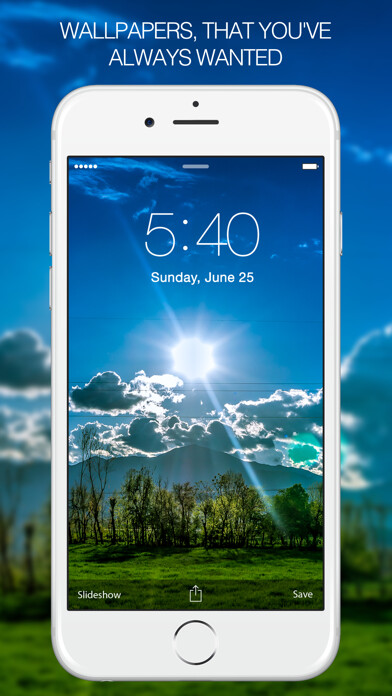 Emulate iPhone app Photography Wallpapers & Backgrounds HD using MyAndroid