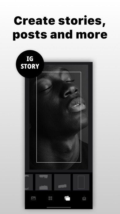 Emulate iPhone app Photo Grid Post for Instagram using MyAndroid