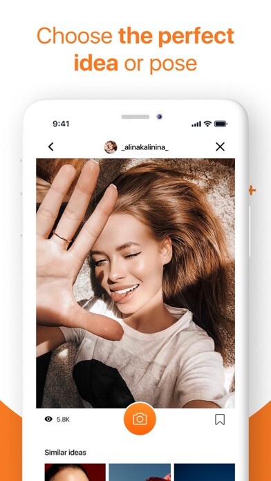 Emulate iPhone app Photo Ideas for Photoshoot using MyAndroid