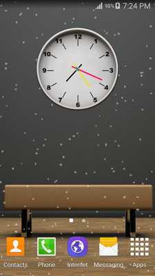 Emulate Android APK Photo in Clock Live Wallpaper