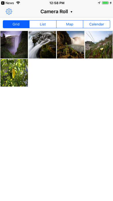 Emulate iPhone app Photo Info - Exif Data Viewer using MyAndroid