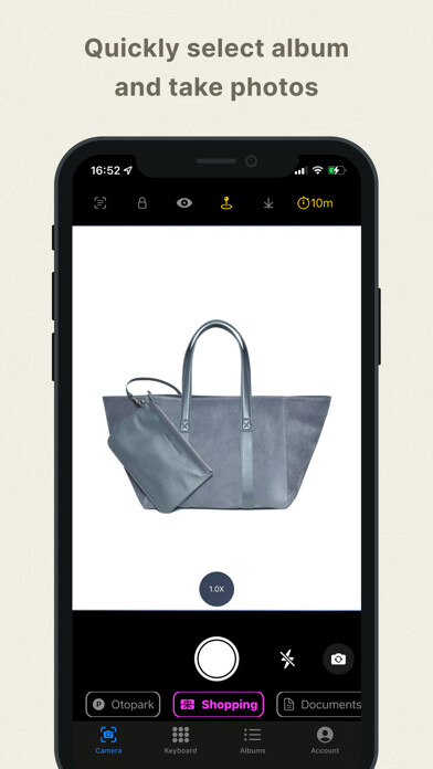 Emulate iPhone app PhotoInX : Private Photo Vault using MyAndroid