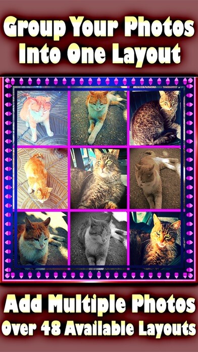 Emulate iPhone app Photo Joiner Free - Add Multiple Photos Into One using MyAndroid