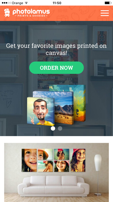Emulate iPhone app Photolamus Prints - canvas, prints, phone cases using MyAndroid Emulate iPhone app Photolamus Prints - canvas, prints, phone cases using MyAndroid