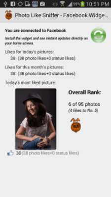 Emulate Android APK Photo Like Sniffer - Facebook