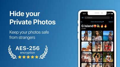 Emulate iPhone app Photo Lock - Gallery Vault using MyAndroid