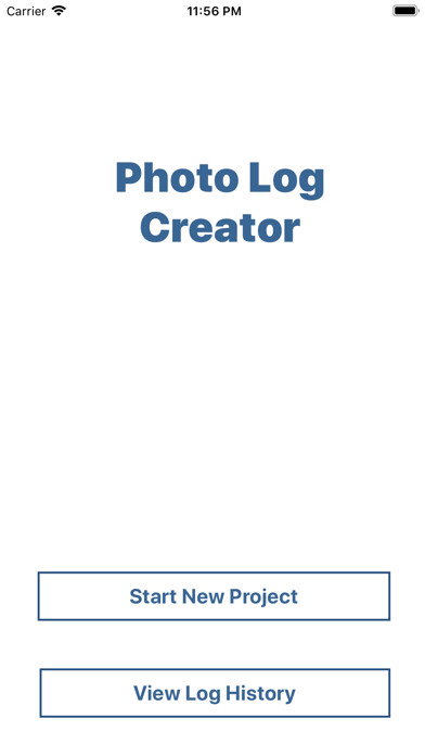 Emulate iPhone app Photo Log Creator using MyAndroid Emulate iPhone app Photo Log Creator using MyAndroid