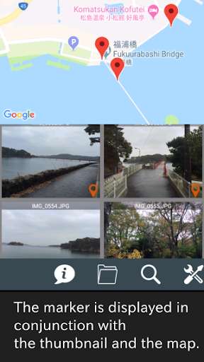 Emulate Android APK Photo Map Scroll - Map tracking thumbnail album Emulate Android APK Photo Map Scroll - Map tracking thumbnail album