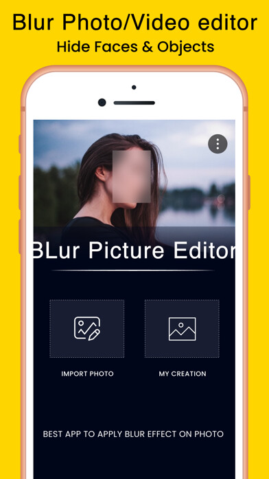 Emulate iPhone app Photo Mosaic blur using MyAndroid