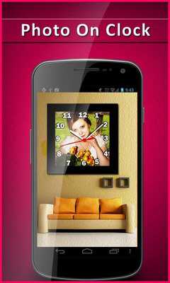Emulate Android APK Photo on Clock