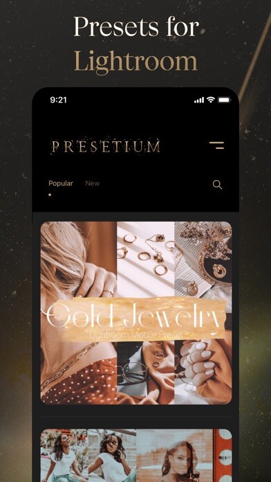 Emulate iPhone app Photo Presets Light Room cc using MyAndroid