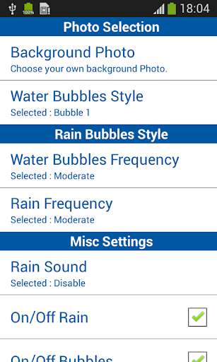 Emulate Android APK Photo Rain Bubbles LWP Emulate Android APK Photo Rain Bubbles LWP