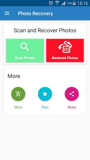 Run android online APK Photo Recovery : Restore deleted photos, pictures from MyAndroid or emulate Photo Recovery : Restore deleted photos, pictures using MyAndroid