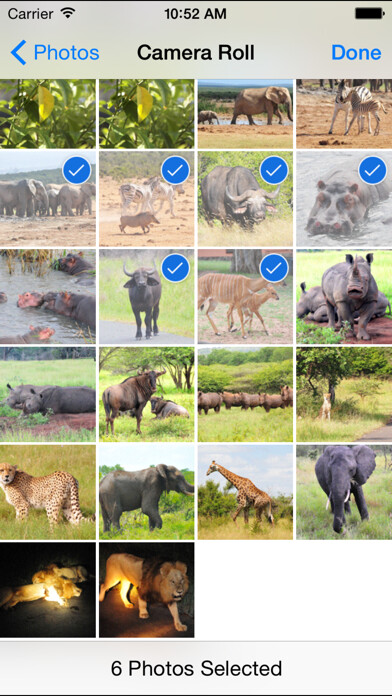 Emulate iPhone app Photos2PDF - Convert fotos to PDF using MyAndroid Emulate iPhone app Photos2PDF - Convert fotos to PDF using MyAndroid