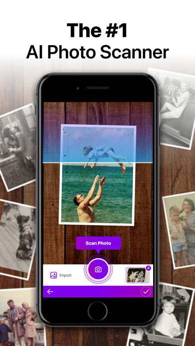 Emulate iPhone app Photo Scanner App - PhotoTale using MyAndroid