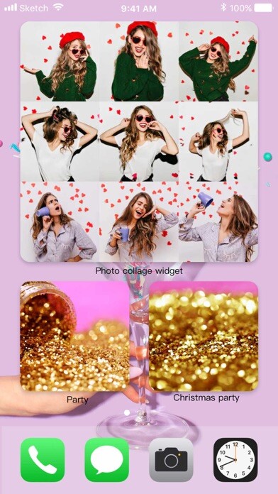 Emulate iPhone app Photos Collage Widget using MyAndroid Emulate iPhone app Photos Collage Widget using MyAndroid