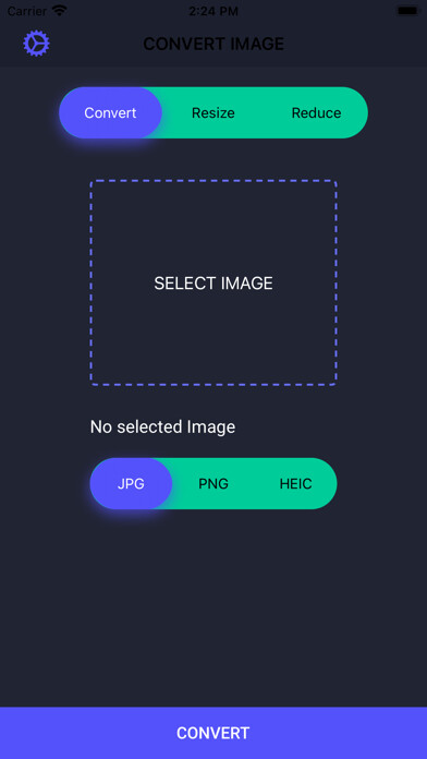 Emulate iPhone app PhotosConverter using MyAndroid