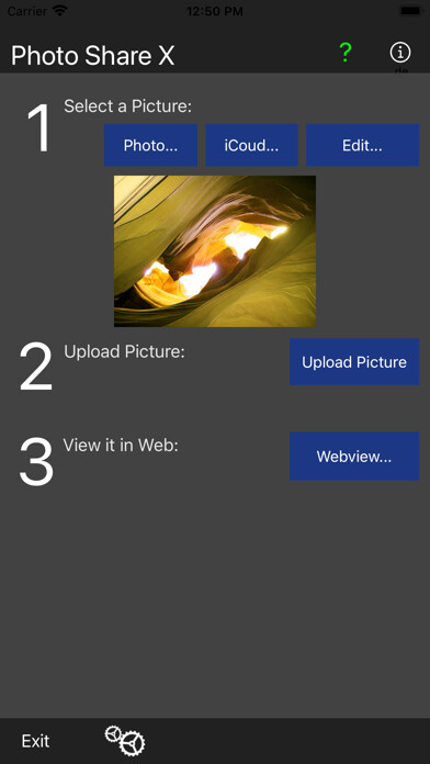 Emulate iPhone app Photo Share X using MyAndroid Emulate iPhone app Photo Share X using MyAndroid