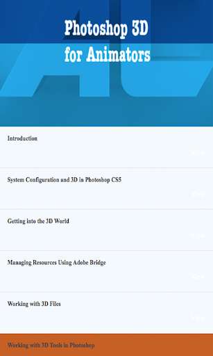 Run android online APK photoshop3d tutorial from MyAndroid or emulate photoshop3d tutorial using MyAndroid
