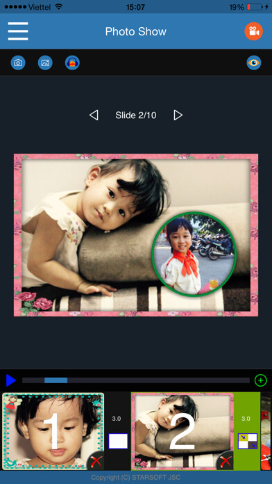 Emulate iPhone app Photo Show HD - SlideShow - Picture Collage Maker using MyAndroid Emulate iPhone app Photo Show HD - SlideShow - Picture Collage Maker using MyAndroid