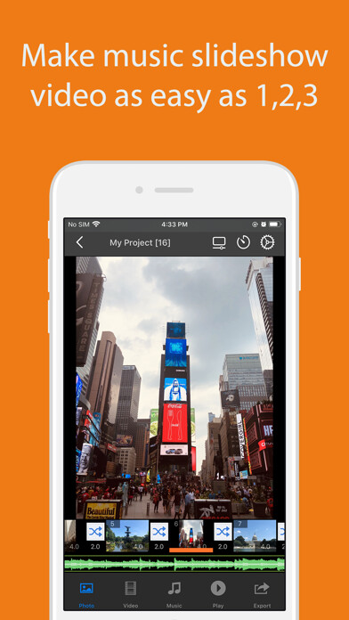 Emulate iPhone app Photo Slideshow Director using MyAndroid Emulate iPhone app Photo Slideshow Director using MyAndroid