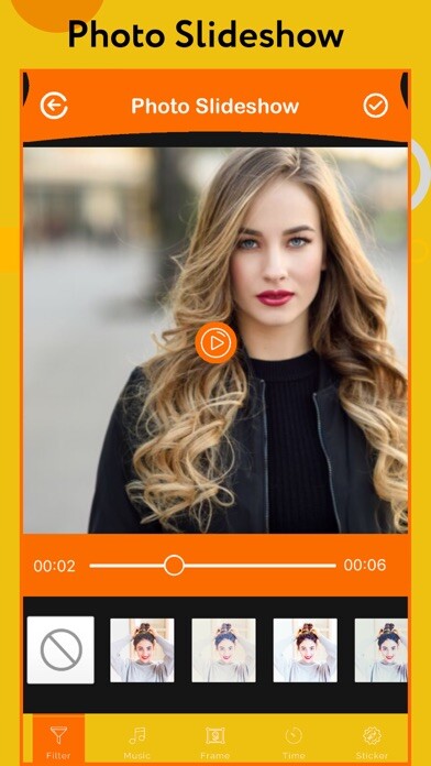 Emulate iPhone app Photo Slideshow Plus Music using MyAndroid