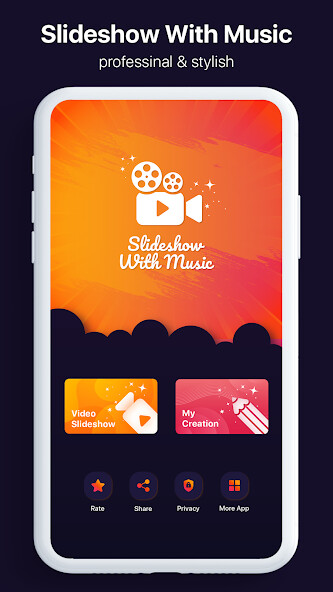 Run android online APK Photo SlideShow With Music  Video Maker from MyAndroid or emulate Photo SlideShow With Music  Video Maker using MyAndroid