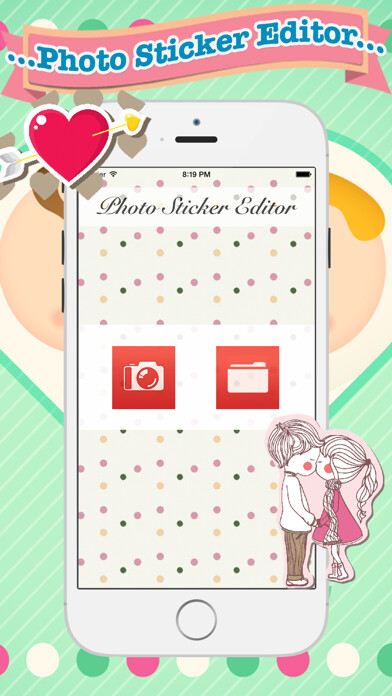 Emulate iPhone app Photo Sticker Editor using MyAndroid Emulate iPhone app Photo Sticker Editor using MyAndroid