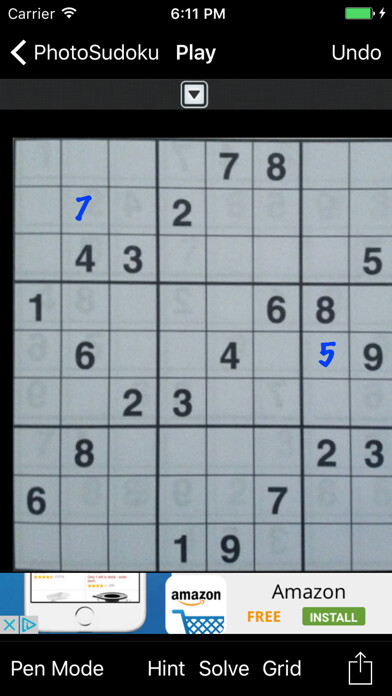 Emulate iPhone app Photo Sudoku using MyAndroid Emulate iPhone app Photo Sudoku using MyAndroid